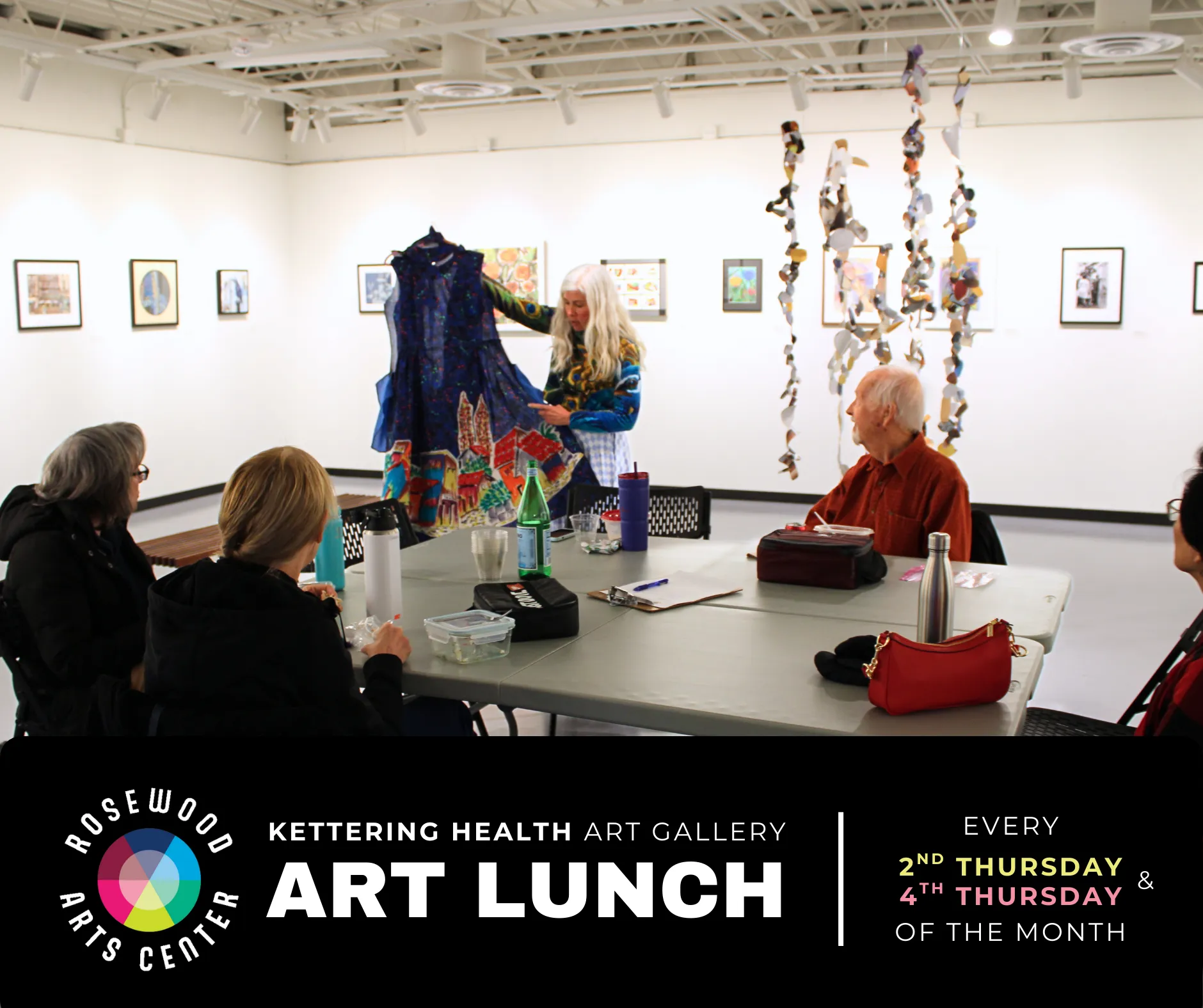 Art Lunch at Rosewood Arts Center